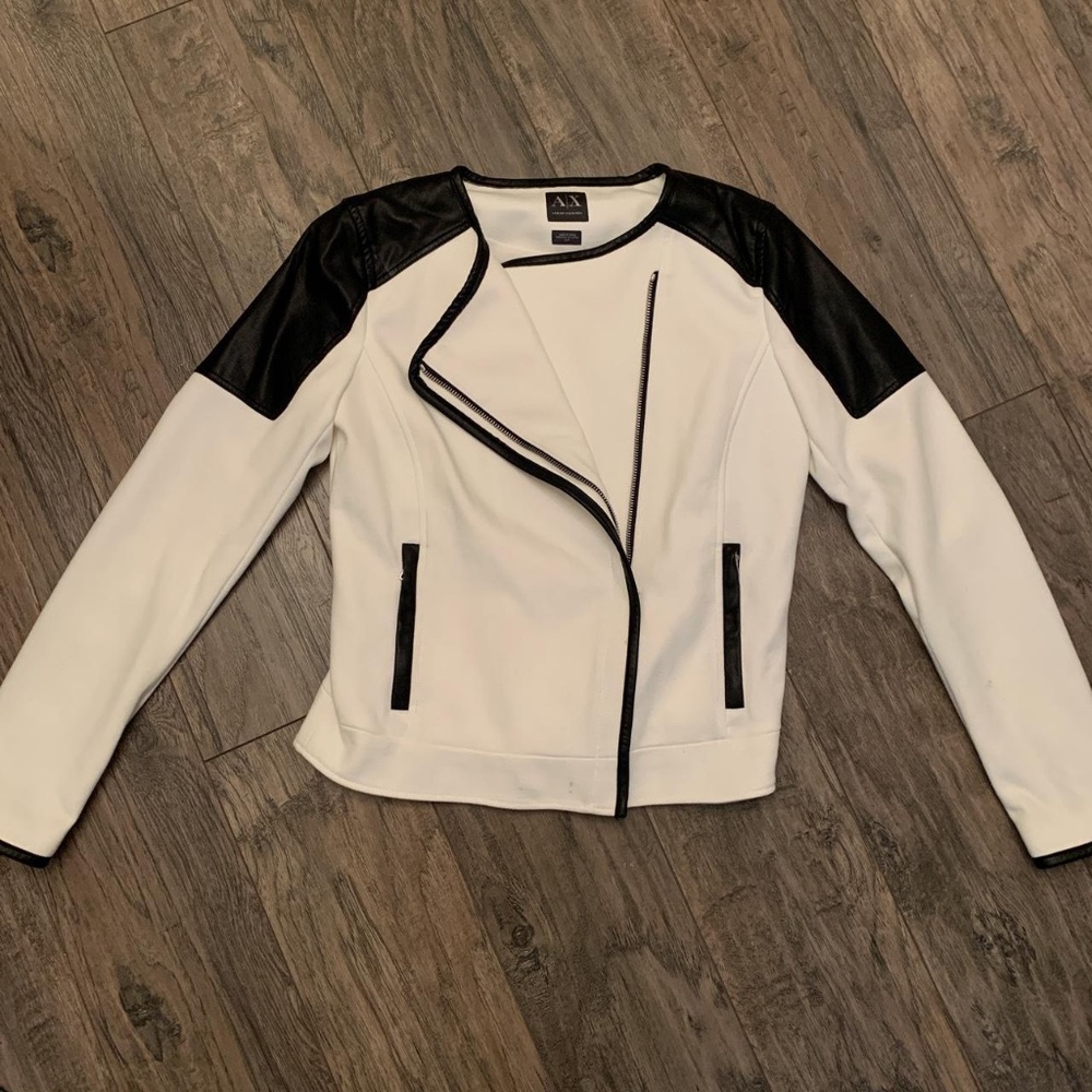 AX Armani Exchange White Jacket